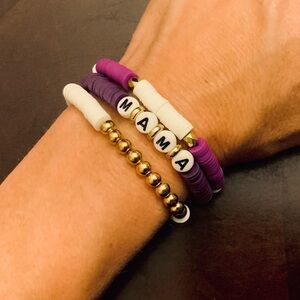 Mothers Day bead bracelets